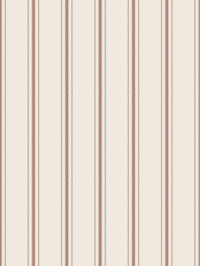 'Snake Trails' Wallpaper by Flint Wood & Hicks - Red Brown