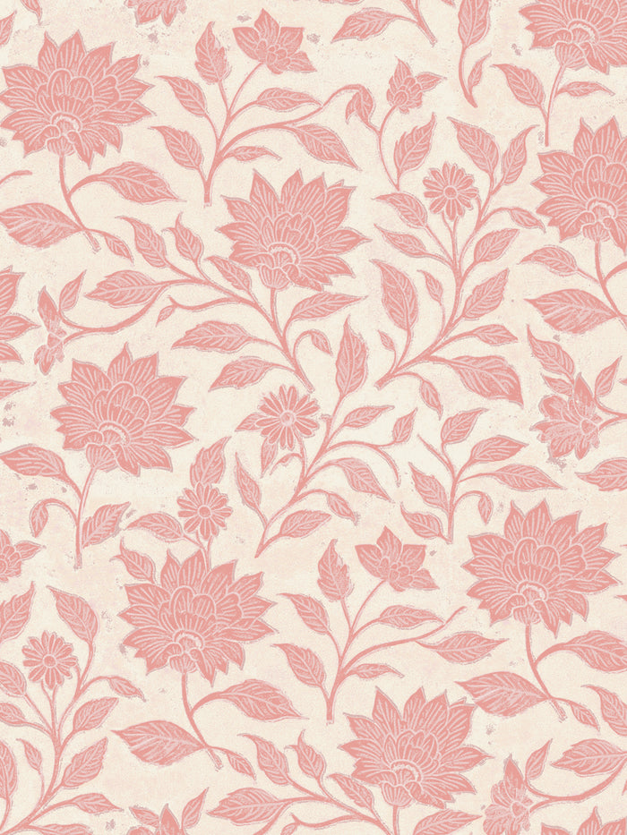 'Spice of Life Large' Wallpaper by Flint Wood & Hicks - Pink
