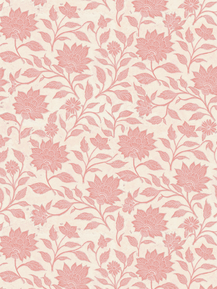 'Spice of Life Small' Wallpaper by Flint Wood & Hicks - Pink