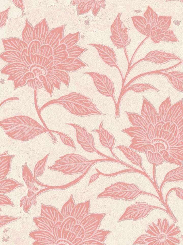 'Spice of Life Small' Wallpaper by Flint Wood & Hicks - Pink