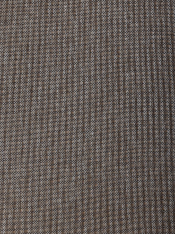 stitch two tone grasscloth wallpaper in antrasite pepper