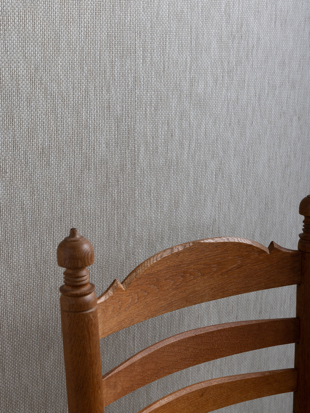 stitch two tone grasscloth wallpaper in asphalt cream