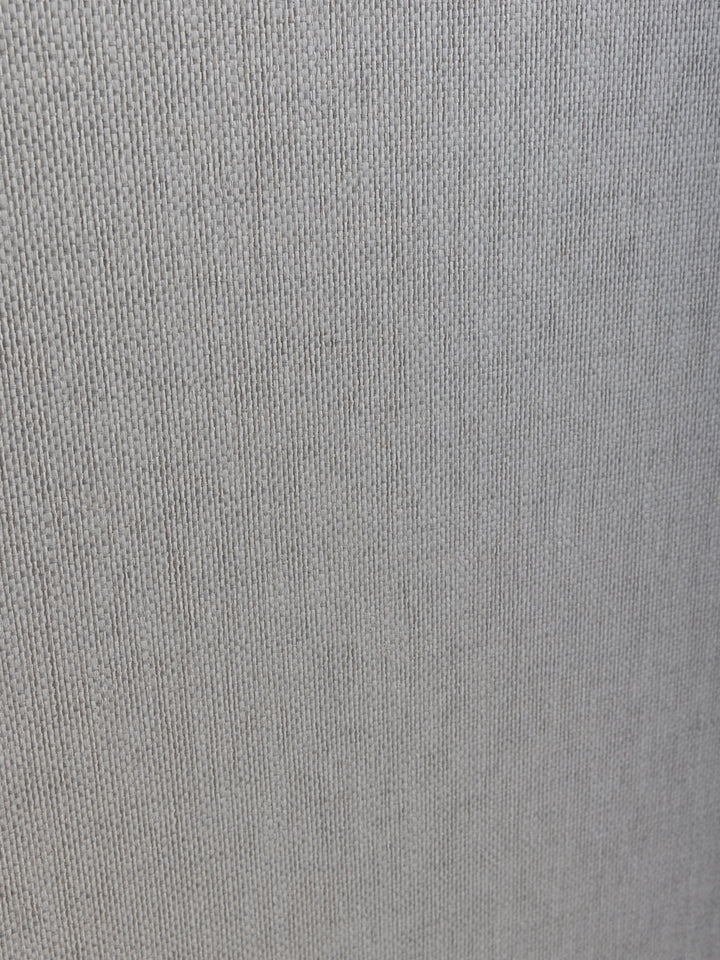 stitch two tone grasscloth wallpaper in gray cream
