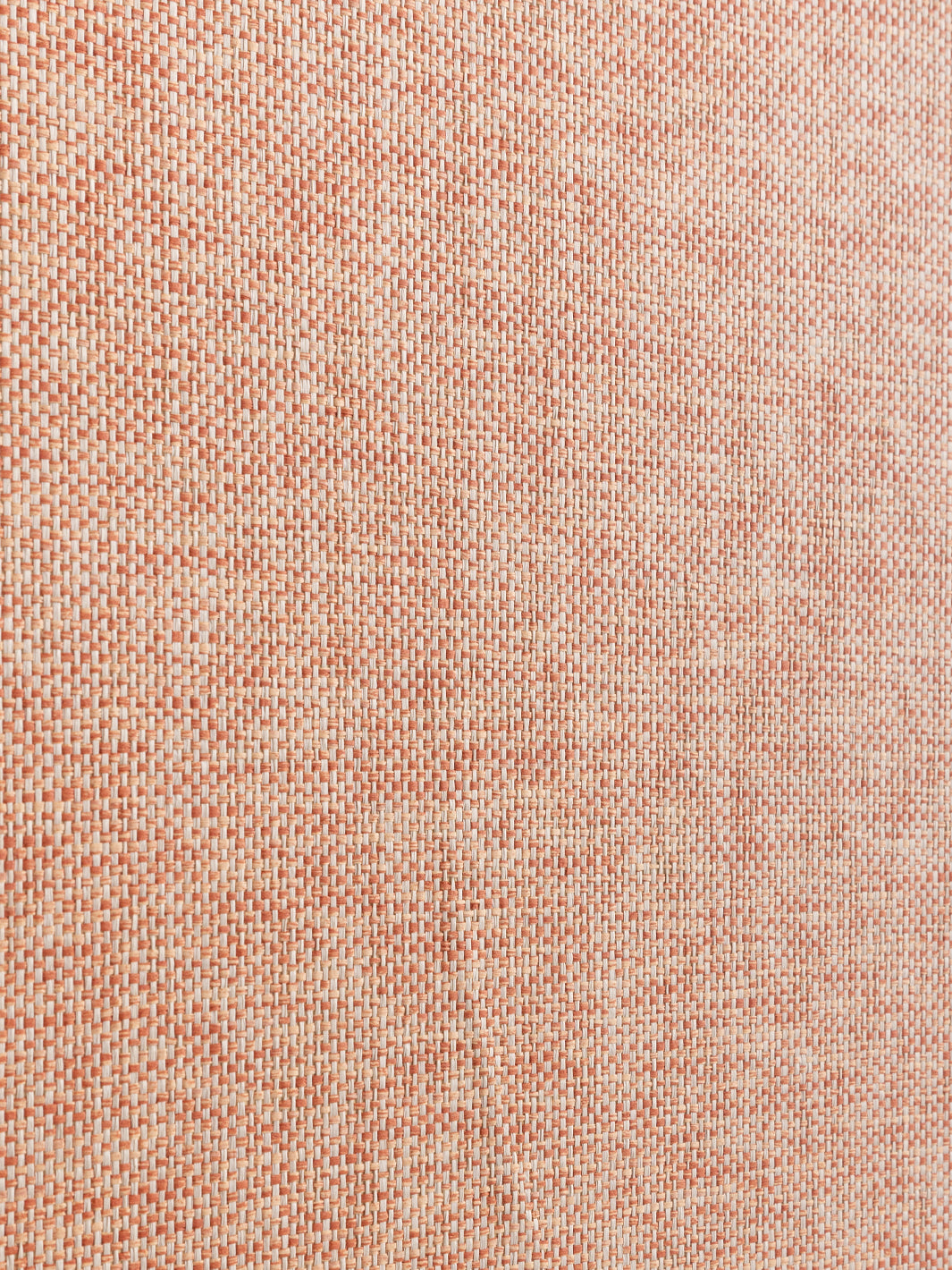 stitch two tone grasscloth wallpaper in mango cream