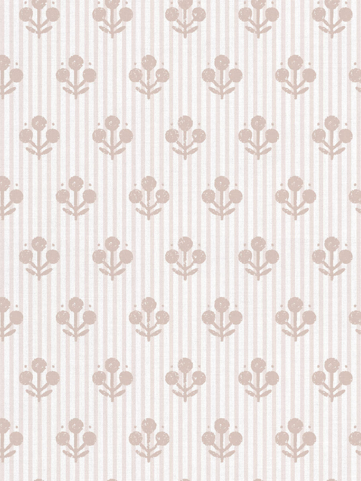 striped coco linen fabric by sugar paper rose on petal