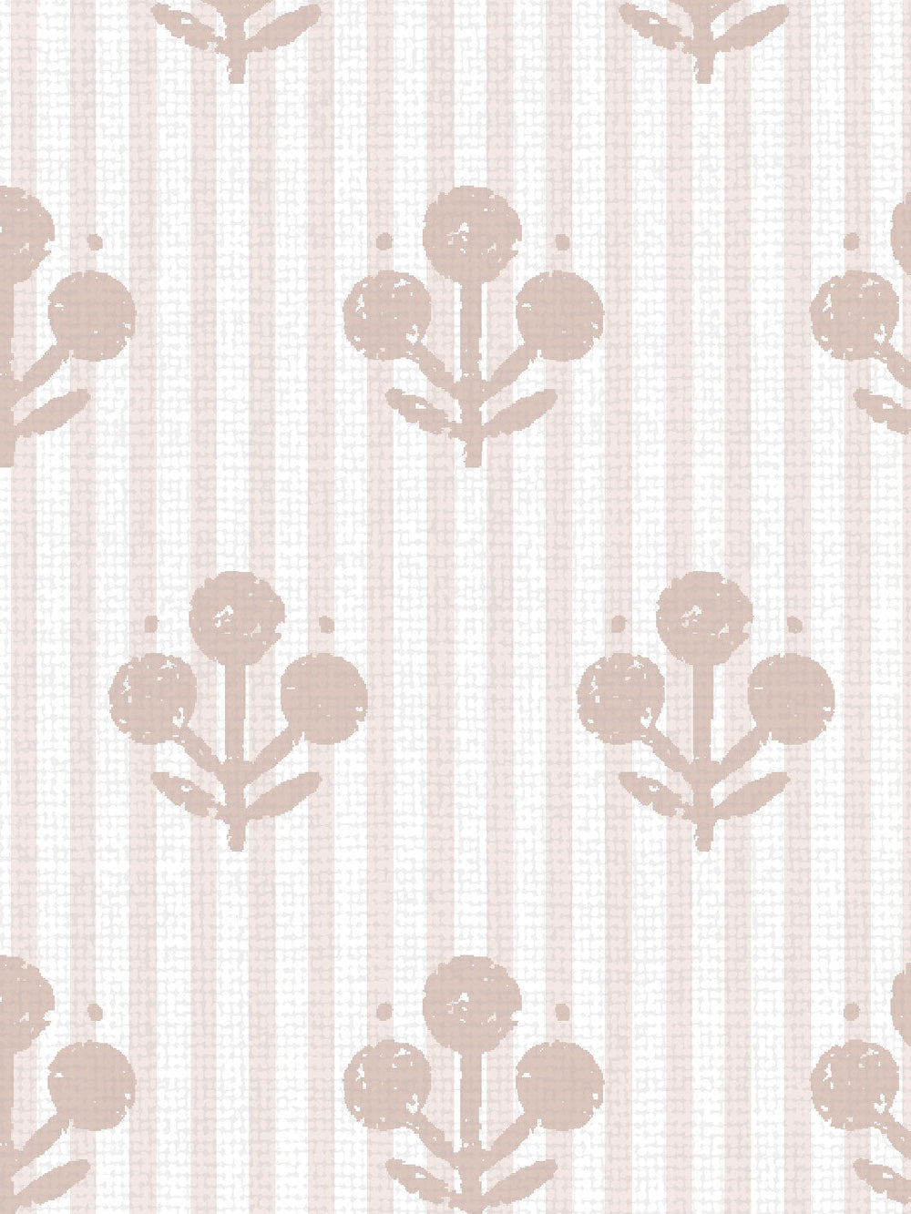 striped coco linen fabric by sugar paper rose on petal