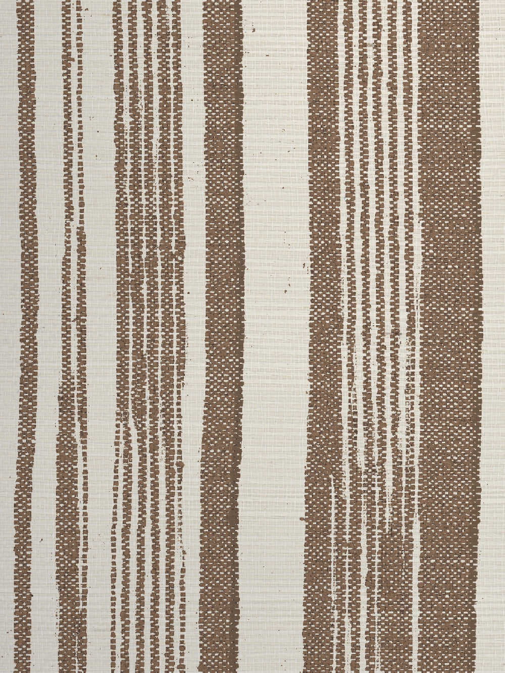 stuart stripe grasscloth wallpaper by nathan turner brown