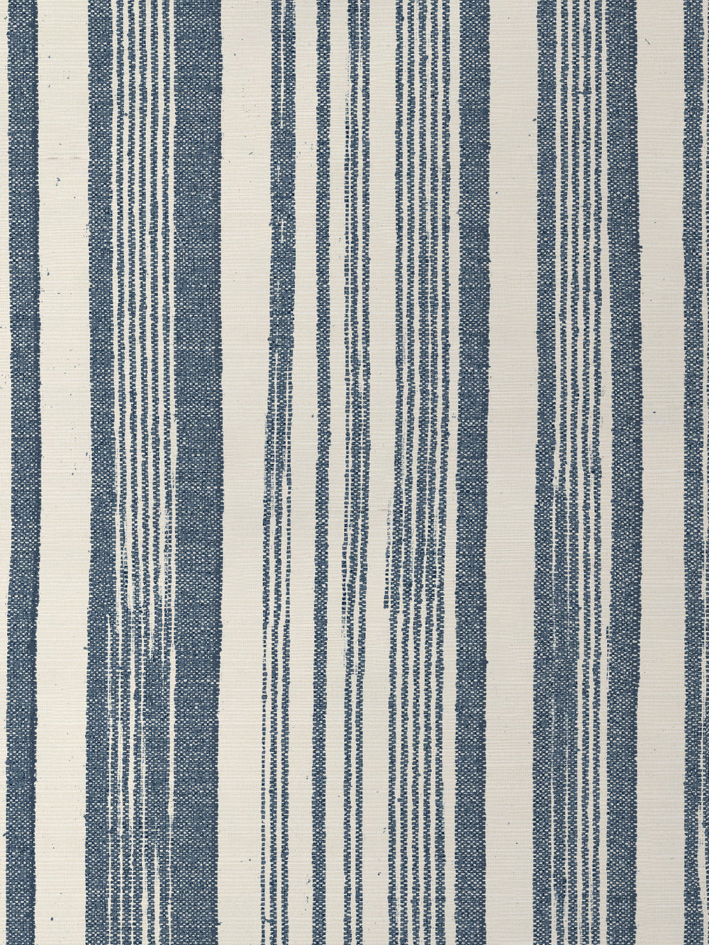 stuart stripe grasscloth wallpaper by nathan turner dark blue