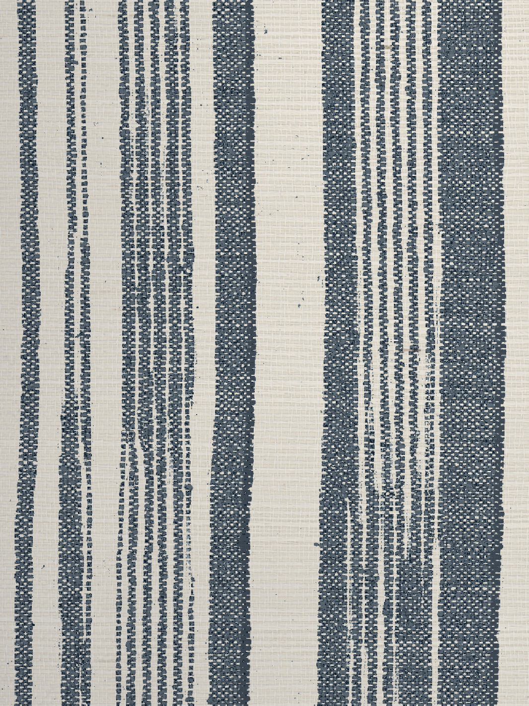 stuart stripe grasscloth wallpaper by nathan turner dark blue