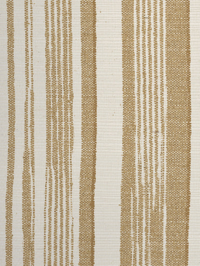 stuart stripe grasscloth wallpaper by nathan turner gold