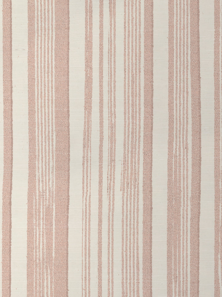 stuart stripe grasscloth wallpaper by nathan turner pink
