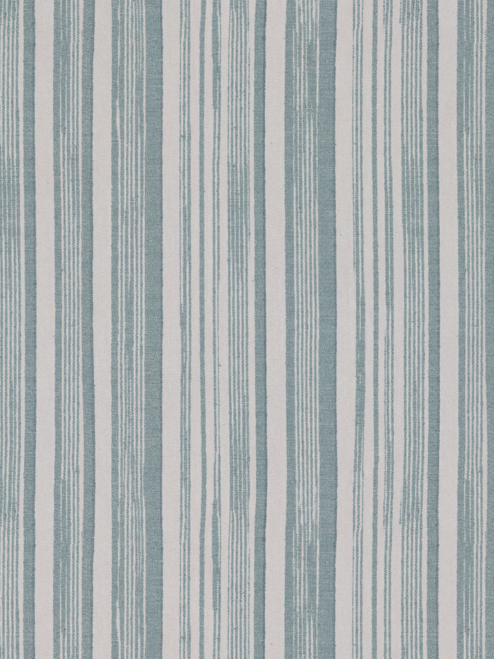 stuart stripe linen fabric by nathan turner seafoam