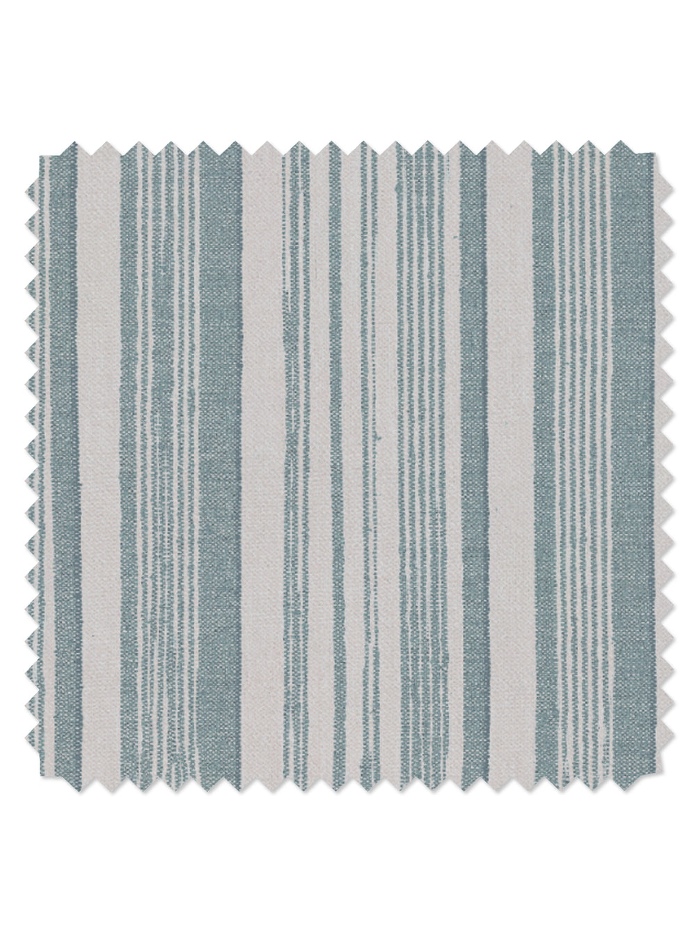 stuart stripe linen fabric by nathan turner seafoam