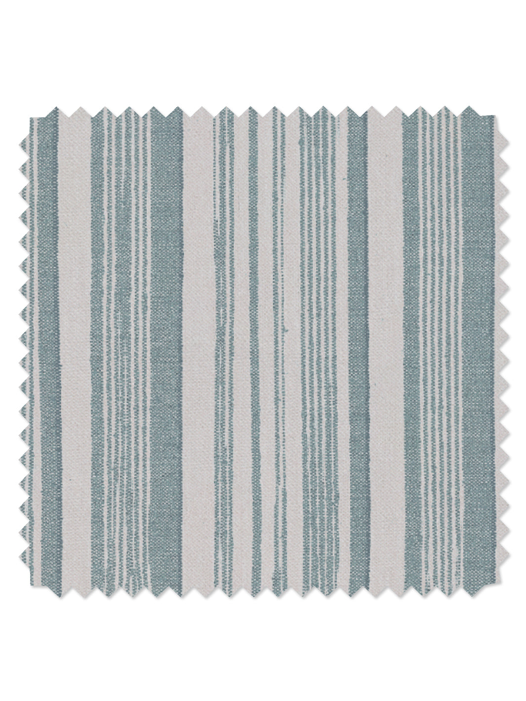 stuart stripe linen fabric by nathan turner seafoam