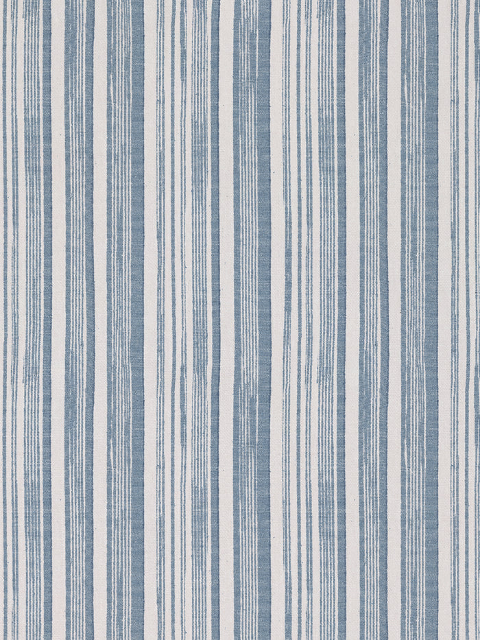 'Stuart Stripe' Wallpaper by Nathan Turner - Blue