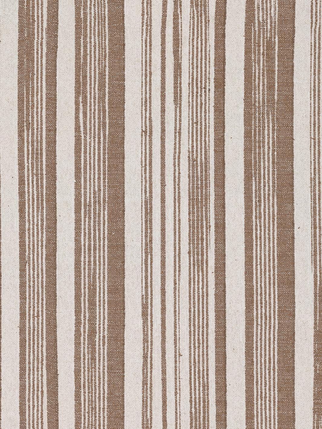 'Stuart Stripe' Wallpaper by Nathan Turner - Brown