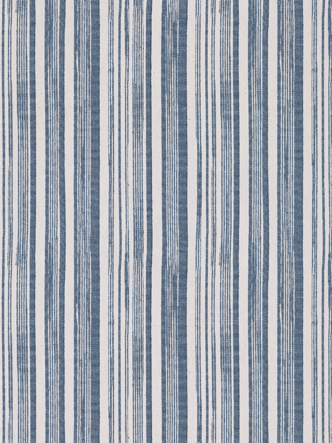 'Stuart Stripe' Wallpaper by Nathan Turner - Dark Blue