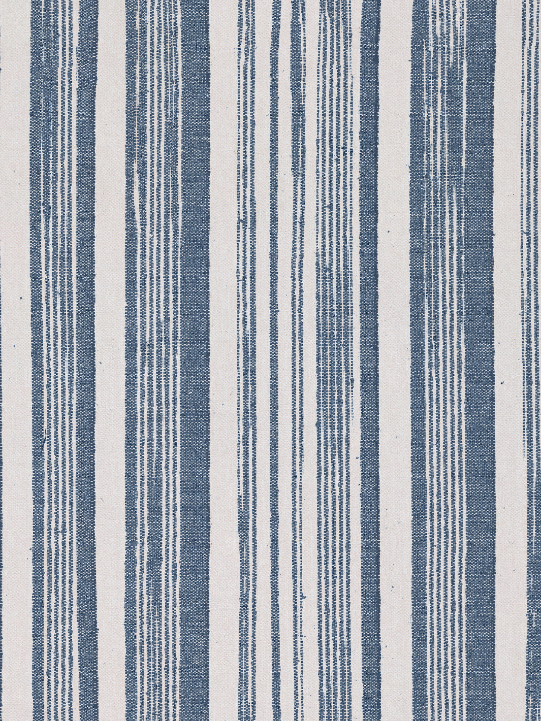'Stuart Stripe' Wallpaper by Nathan Turner - Dark Blue