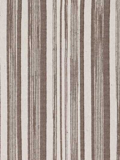 stuart stripe wallpaper by nathan turner dark chocolate