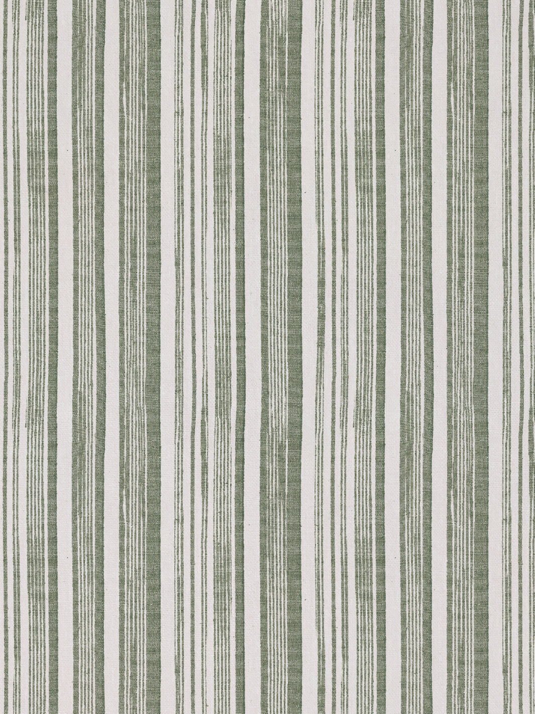 'Stuart Stripe' Wallpaper by Nathan Turner - Green