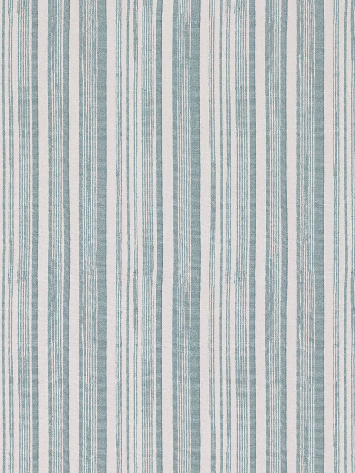 'Stuart Stripe' Wallpaper by Nathan Turner - Seafoam
