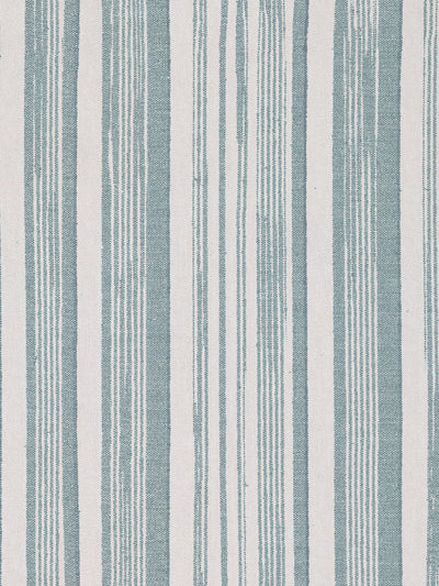 'Stuart Stripe' Wallpaper by Nathan Turner - Seafoam