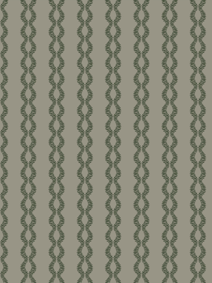 'Sutton Vine' Wallpaper by Wallshoppe - Aged Olive