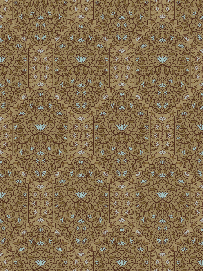 'Taliah Large' Wallpaper by Wallshoppe - Aged Olive