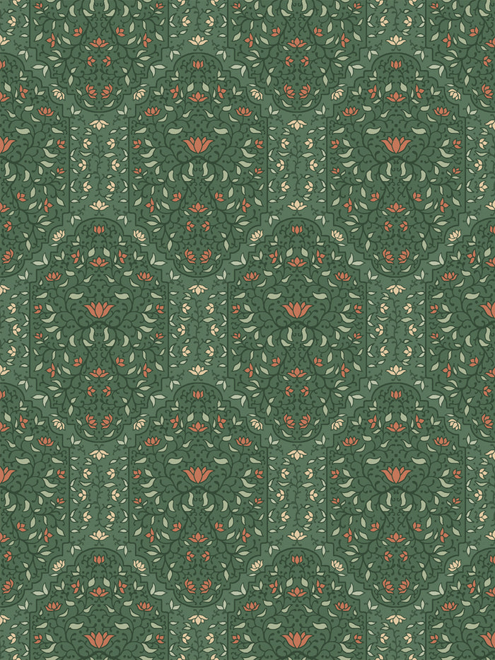 'Taliah Large' Wallpaper by Wallshoppe - Buttercup Forest