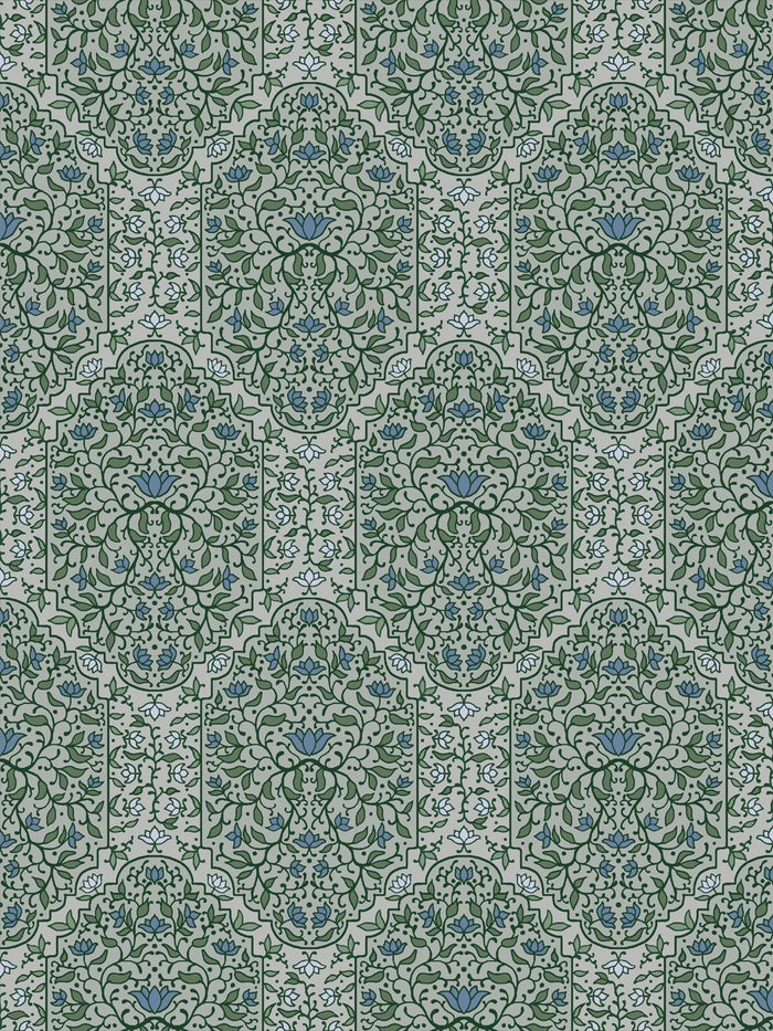 'Taliah Large' Wallpaper by Wallshoppe - Overcast Garden