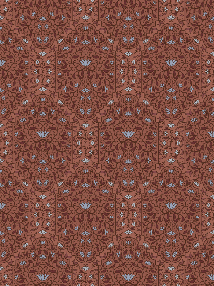 'Taliah Large' Wallpaper by Wallshoppe - Painted Clay