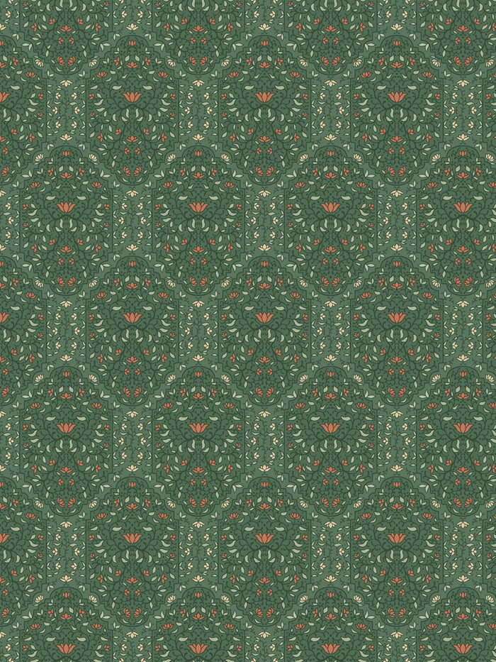 'Taliah' Wallpaper by Wallshoppe - Buttercup Forest