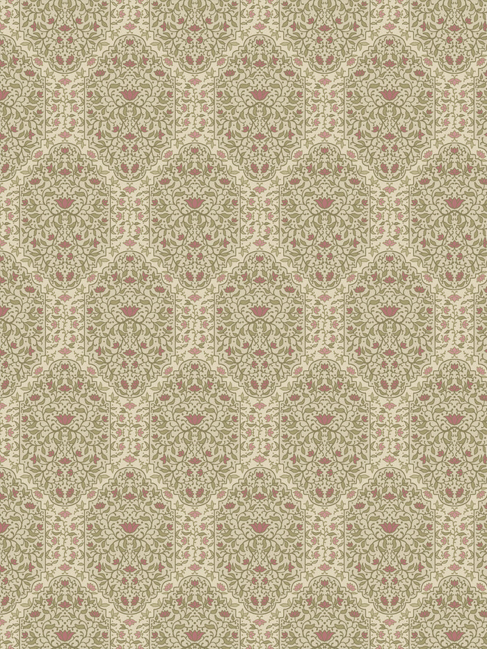'Taliah' Wallpaper by Wallshoppe - Country Manor Blush
