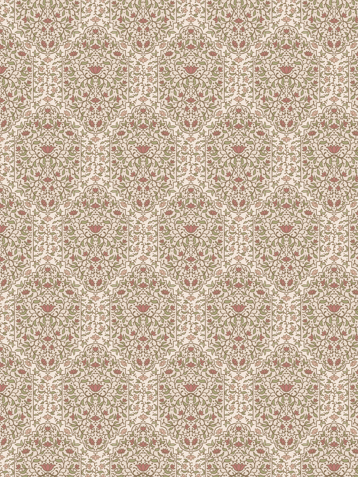 'Taliah' Wallpaper by Wallshoppe - Honeysuckle Parchment