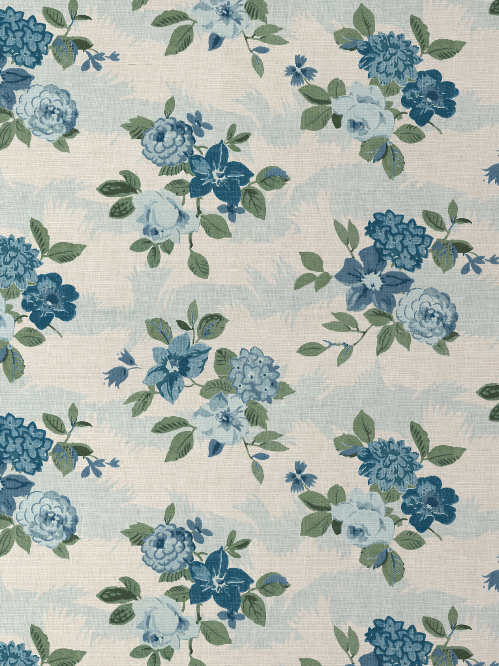 theodora grasscloth wallpaper by nathan turner blues