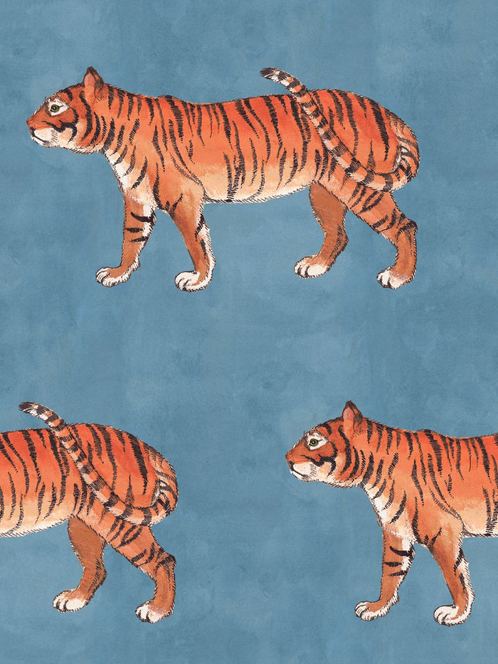 'Tiger' Wallpaper by Mary Maguire - Cadet