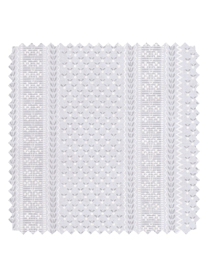 'Tove' Linen Fabric by Sarah Jessica Parker - Silver