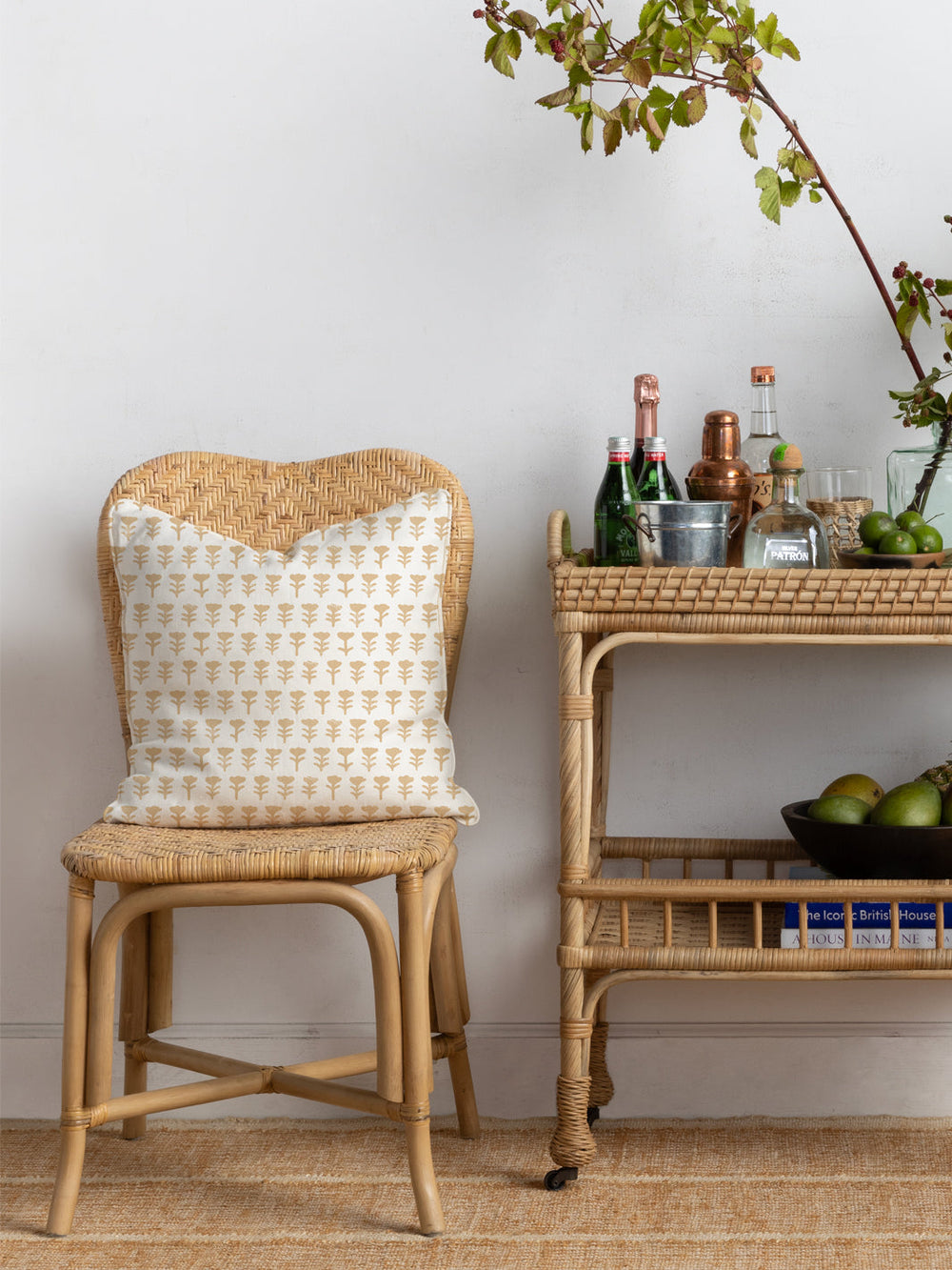 tulip linen fabric by sugar paper honeycomb