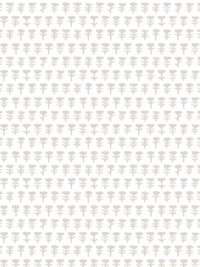 'Tulip' Wallpaper by Sugar Paper - Khaki