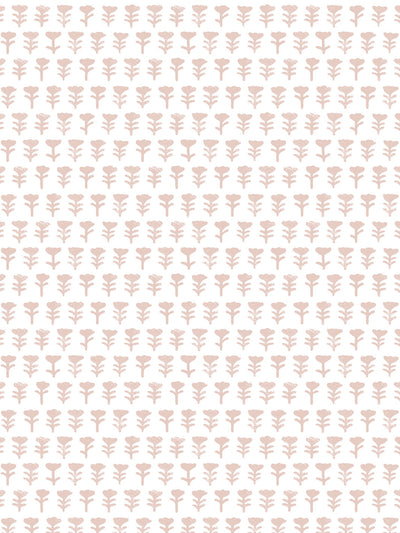 'Tulip' Wallpaper by Sugar Paper - Rose