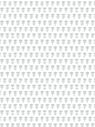 'Tulip' Wallpaper by Sugar Paper - Silver Sage