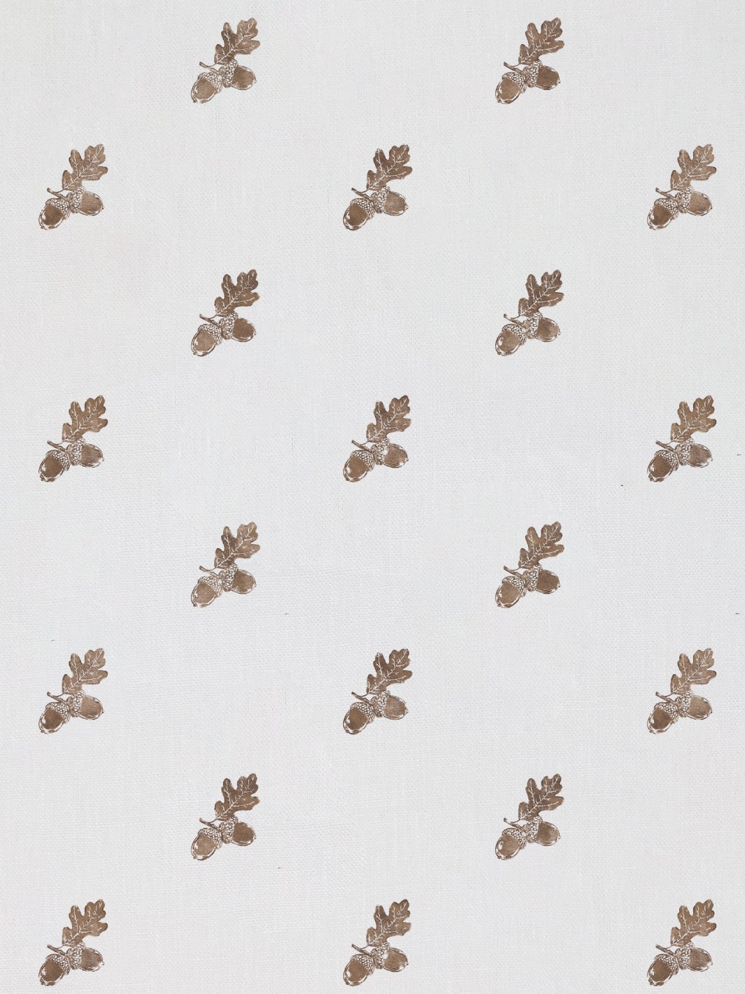 valley acorn linen fabric by nathan turner brown