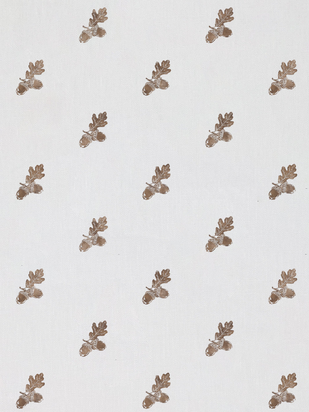 valley acorn linen fabric by nathan turner brown
