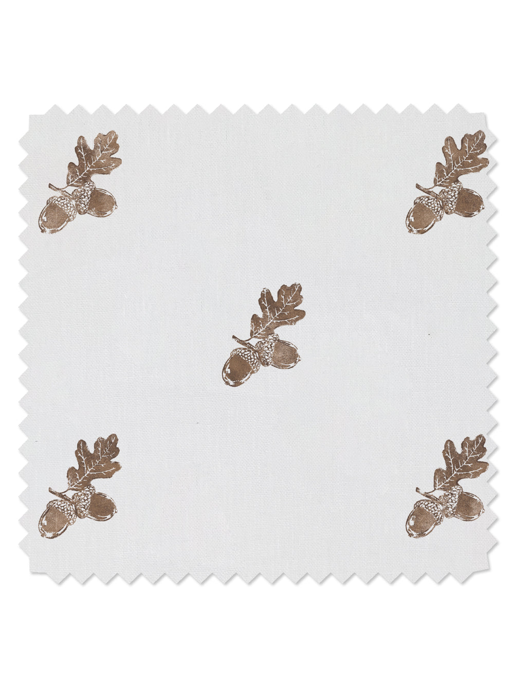 valley acorn linen fabric by nathan turner brown