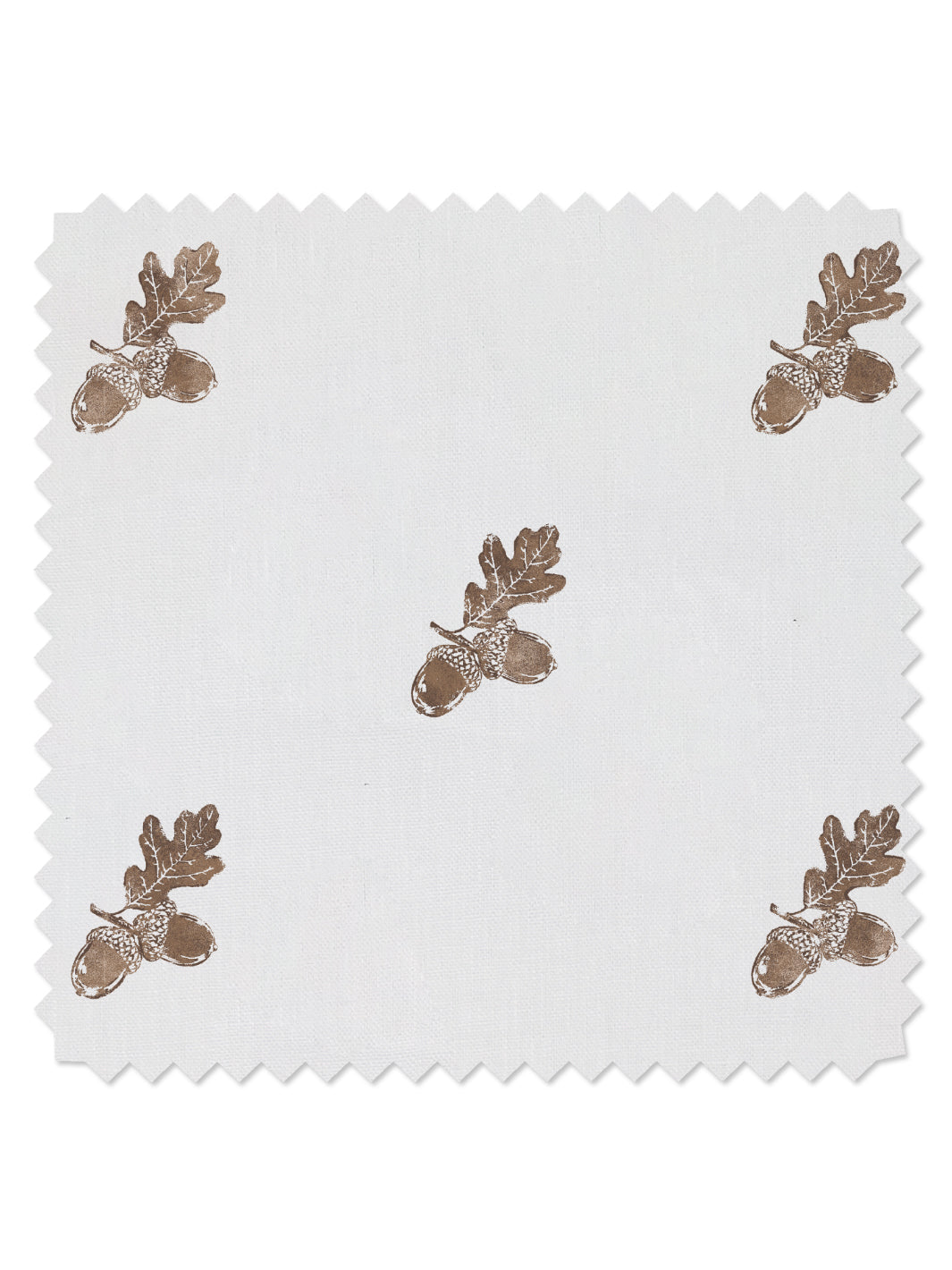valley acorn linen fabric by nathan turner brown