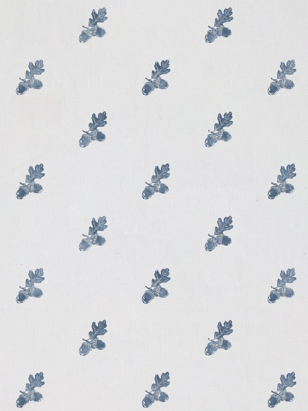 valley acorn linen fabric by nathan turner darker blue