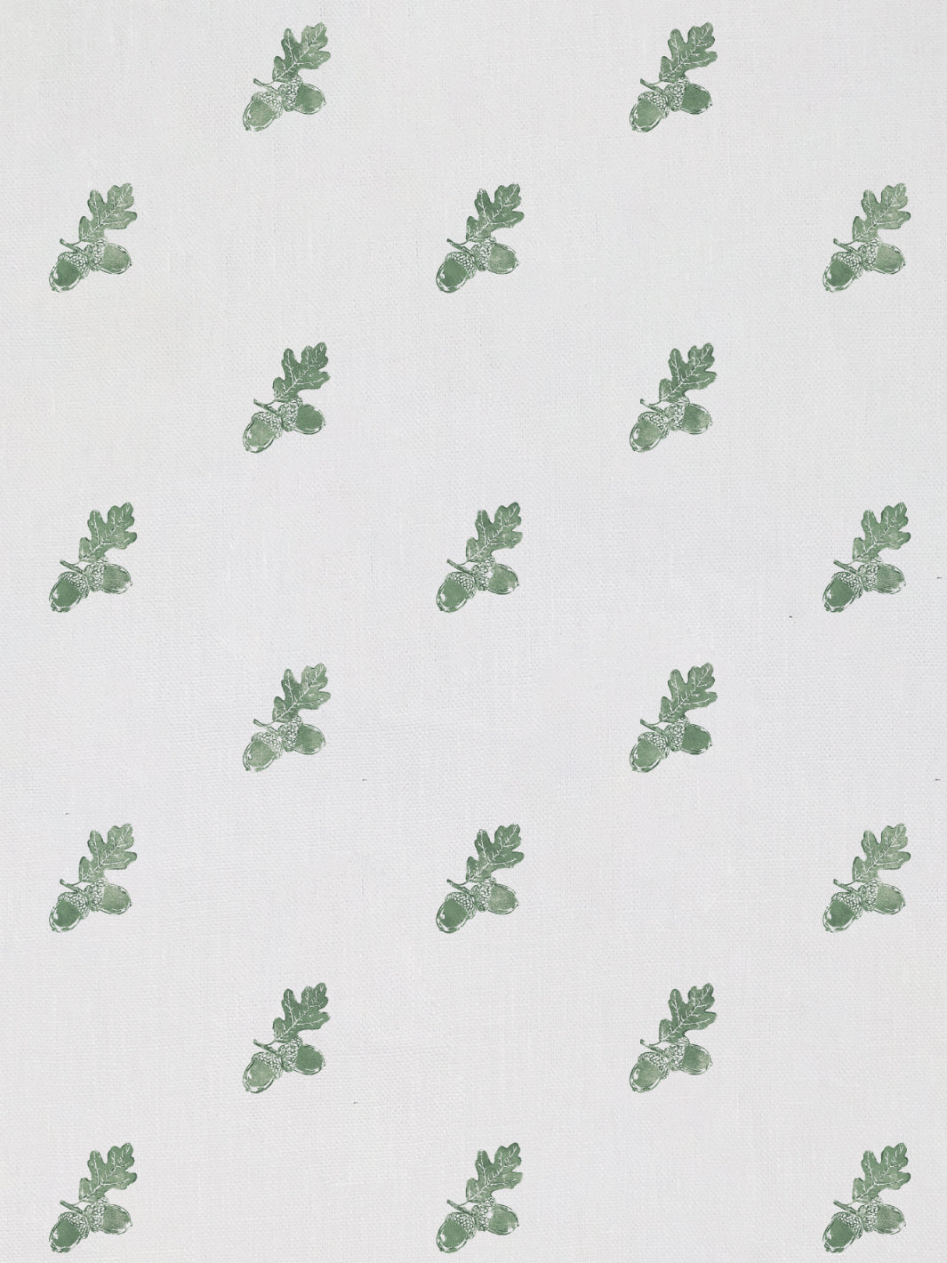 valley acorn linen fabric by nathan turner green