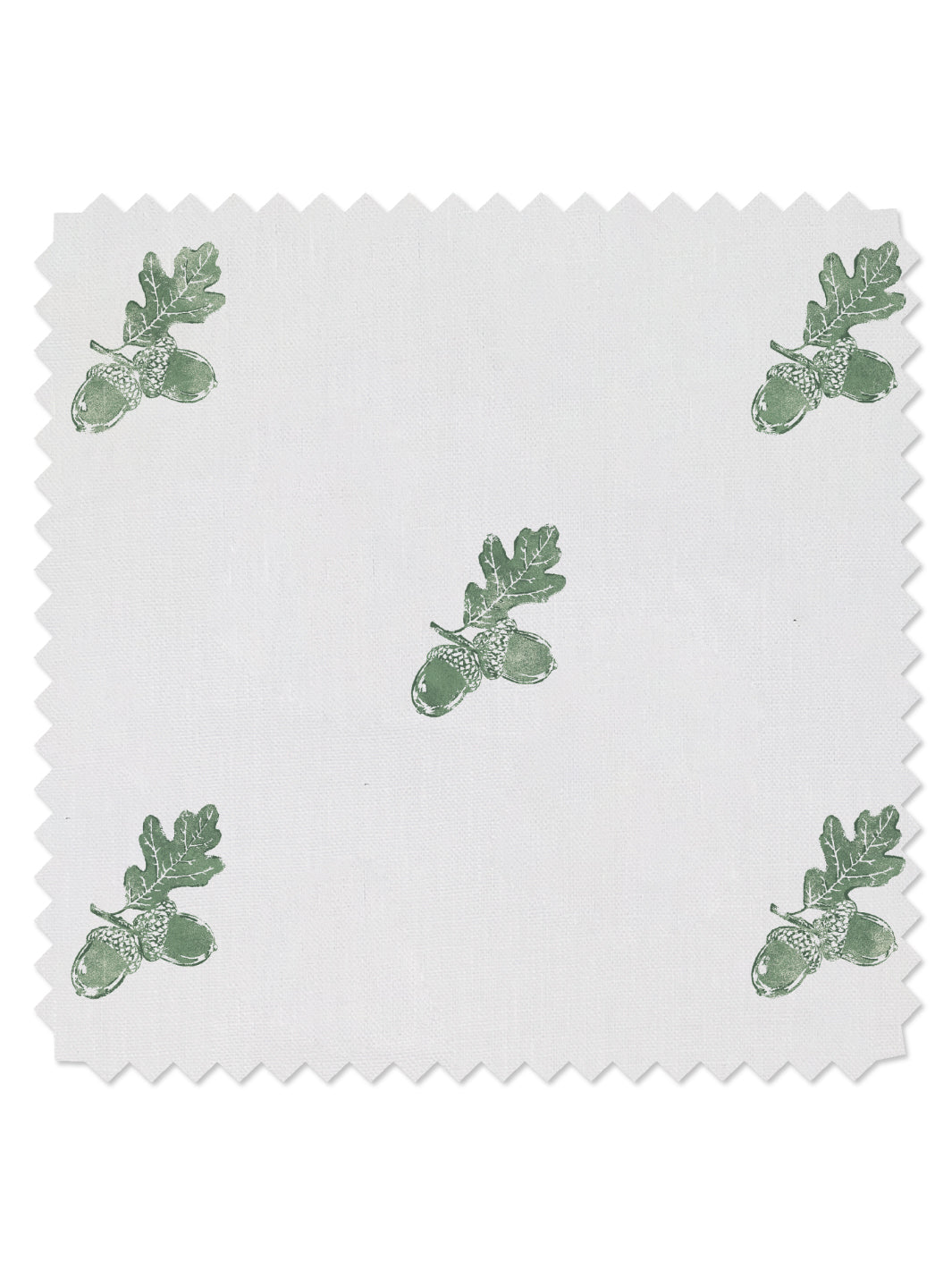 valley acorn linen fabric by nathan turner green