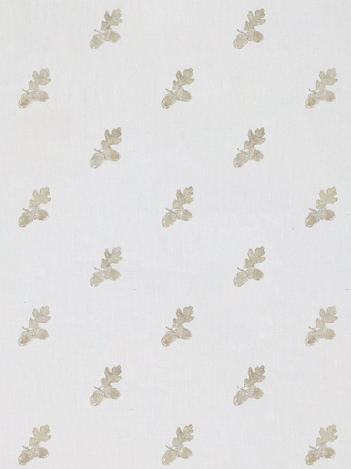 valley acorn linen fabric by nathan turner neutral