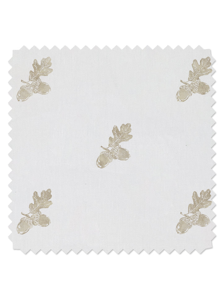 valley acorn linen fabric by nathan turner neutral